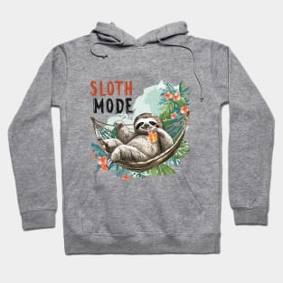 Sloth Mode: Lazy Paradise Hoodie